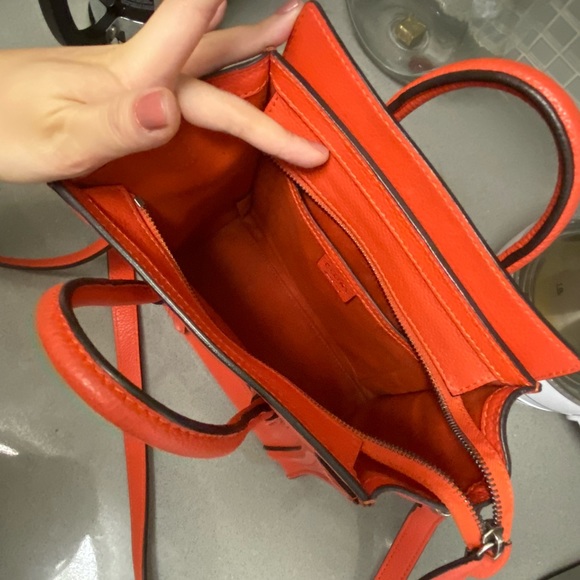 Celine Luggage Nano Authentic in Drummed Calfskin - Picture 7 of 9